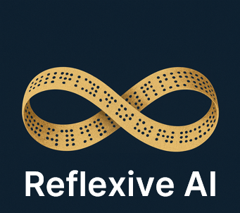 Reflexive AI Möbius Strip Logo Large
